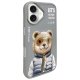 Nimmy Cool&Cute 2.0 Bear Case for iPhone 16 - Gray