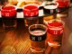 Alcohol Drinking Roulette Game Set, 16 Shot Glasses