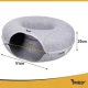 Purlov Cat Bed Tunnel, Grey