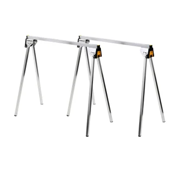 Stanley STST81337-1 Folding Metal Sawhorses, 2-Pack, up to 450 kg