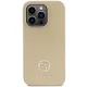 Guess iPhone 15 Pro Max Case 4G Strass Metal Logo, Gold