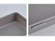 8-Piece Drawer Organiser Set, Plastic Storage Trays for Desk and Vanity, Grey