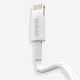 Dudao USB / Apple Iphone Lightning Data Charging Cable, 3A 1m, White
