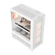 DarkFlash AIRNOVA Big Tower Computer Case with 3 Fans, White