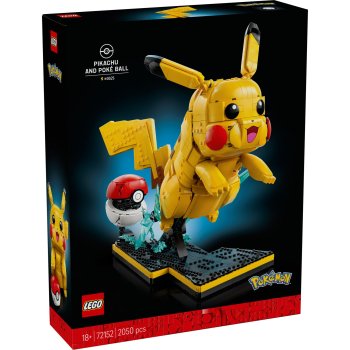 LEGO Pokemon 72152 Pikachu and Pokeball