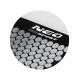 Acupressure Mat with Spikes Neo-Sport NS-903, Black/Silver