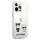 Karl Lagerfeld Karl & Choupette Case for iPhone 13 Pro Max - Transparent