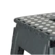 Folding Non-Slip Stool 39.5 cm, Dark Grey