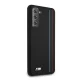 BMW Samsung Galaxy S21+ Case Silicone Stripes M Collection, Black