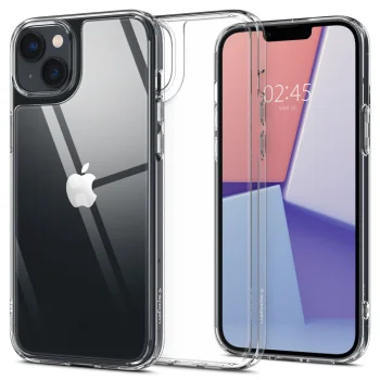 Spigen Quartz Hybrid Case for iPhone 14 Plus, Clear