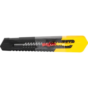 Stanley SM Snap-Off Knife 18mm, Black / Yellow