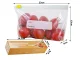 Reusable Food Storage Bags with Zipper 1200ml, 15 pcs