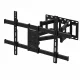 Adjustable TV Wall Mount Bracket for 32-85\" TVs, up to 50 kg, VESA, Black