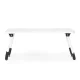 Folding Laptop Desk Bed Tray Table ModernHome 60x40 cm, White