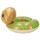 BESTWAY 36405 inflatable swim ring for kids, sloth design, 50x46 cm, green/brown