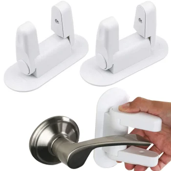 Door and Window Handle Lock Safety Blocker, 2 pcs.