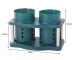 Cutlery Drainer and Organizer, Green