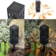 Ikonka KX4972 Garden Solar LED Lamp with Openwork Pattern, 4 pcs