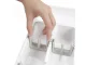 Pull-Out Cutlery Storage Tray for Drawers Organizer with 5 Compartments