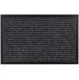 Absorbent Non-Slip Entrance Doormat 90x150 cm, Black