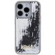 Guess iPhone 15 Pro Case Sequin Script Metal, Silver