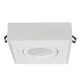 Maclean MCE464 W Recessed Ceiling Spotlight Fixture for MR16/GU10, White