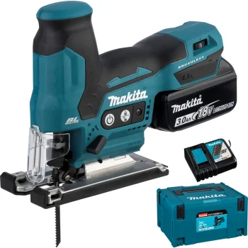 Makita DJV185RF1J Cordless Pendulum Jigsaw 18V LXT with 3.0 Ah Battery and Charger