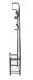 Ruhhy Freestanding Clothes Rack with Shoe Shelves