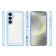 Outer Space Hybrid Case with Gel Frame for Samsung Galaxy S25, Blue