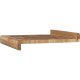 Zassenhaus Rubberwood Cutting Board with Stop Edge 39x39cm