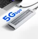Orico AXM2F-V1 M.2 SATA NGFF USB-C External Drive Case, Gray