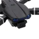 RC dronas E99 Pro su dviguba kamera ir dėklu, grafito spalvos