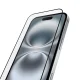 Puro Frame Tempered Glass Screen Protector for iPhone 16, 9H