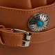 Hairdressing Scissors Holster Belt T14, Brown