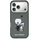 Karl Lagerfeld Karl & Choupette Back MagSafe Case for iPhone 17 Pro - Black
