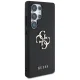 Guess Grained Big 4G Logo Case for Samsung Galaxy S25 Ultra Black