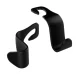 Universal Car Headrest Hook for Shopping Bags, Black