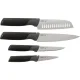Joseph Joseph Folio Plus 8-piece Knife & Chopping Board Set, Grey