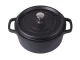 Casserole Pot with Non-Stick Coating and Lid, 4L, Induction/Gas, Black