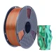 Sunlu PLA+ Silk Tri-Color 3D Filament, Orange, Blue, and Green