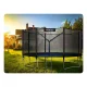 Neo-Sport Garden Trampoline 374 cm (12 ft) with Outer Net and Ladder