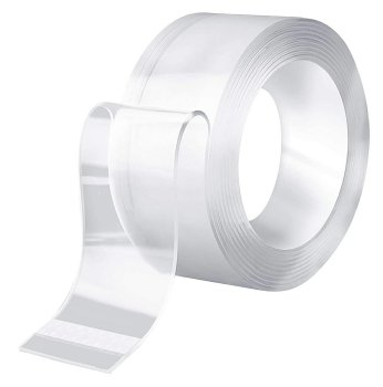 Double-sided transparent tape