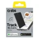 SBS Track My Card Ultra-Thin Universal iOS & Android Locator - Black
