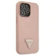 Guess Saffiano Triangle Case for Apple iPhone 13 Pro / 13, Pink