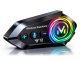 Motociklu Bluetooth interkoms Y12 Pro ar balss asistentu