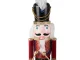 Wooden Nutcracker Soldier Figure, 50 cm, Christmas Decor