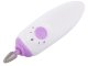 Manicure & Pedicure Nail Drill, Purple, With Nail Dryer, Cordless, With 5 Bits & Nail Clipper