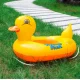 Bakalu Inflatable Baby Swim Ring with Seat Duck, 70 x 45 cm