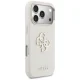 Guess FW Resin Logo Phone Case Cover iPhone 17 Pro - Beige