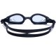 Swimming goggles with nose and ear plugs, black